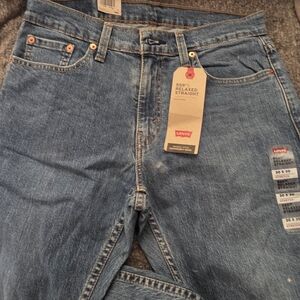 NWT Levi's Men's Relaxed Fit Jeans in Classic Blue 30/30-